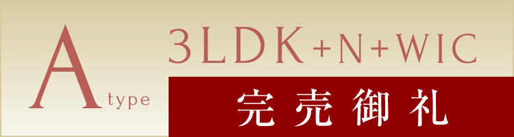 Aタイプ完売御礼
