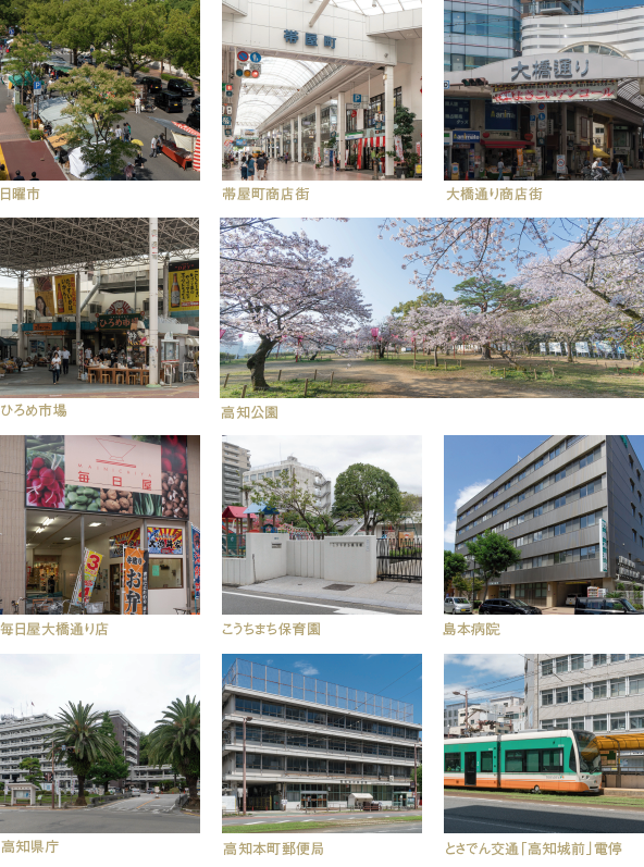 高知市本町 周辺環境写真