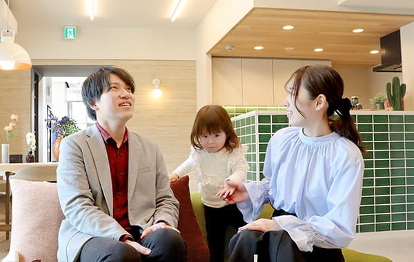 購入者様インタビュー　ご家族の写真