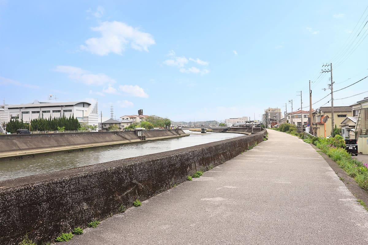 久万川沿い