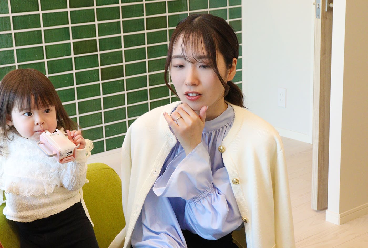 ご購入者さまご家族の写真