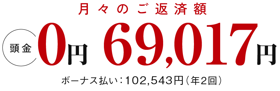 Bタイプ支払い例