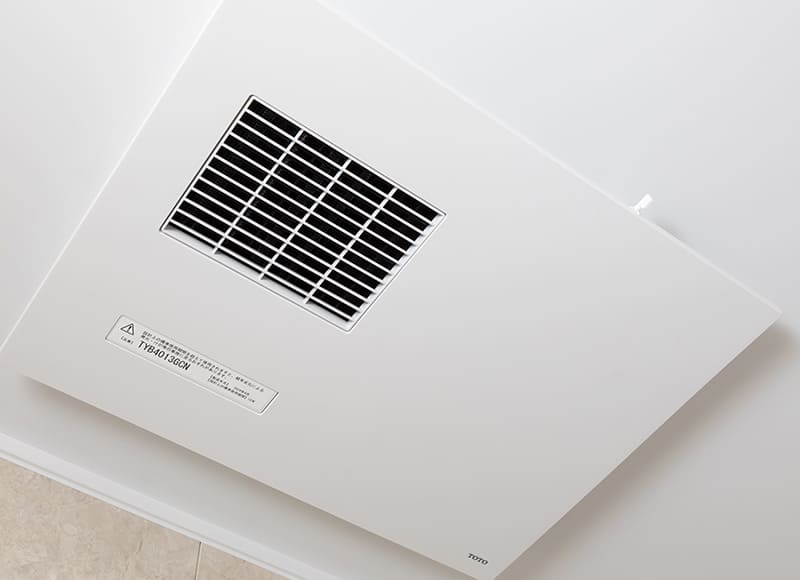 浴室換気暖房乾燥機
