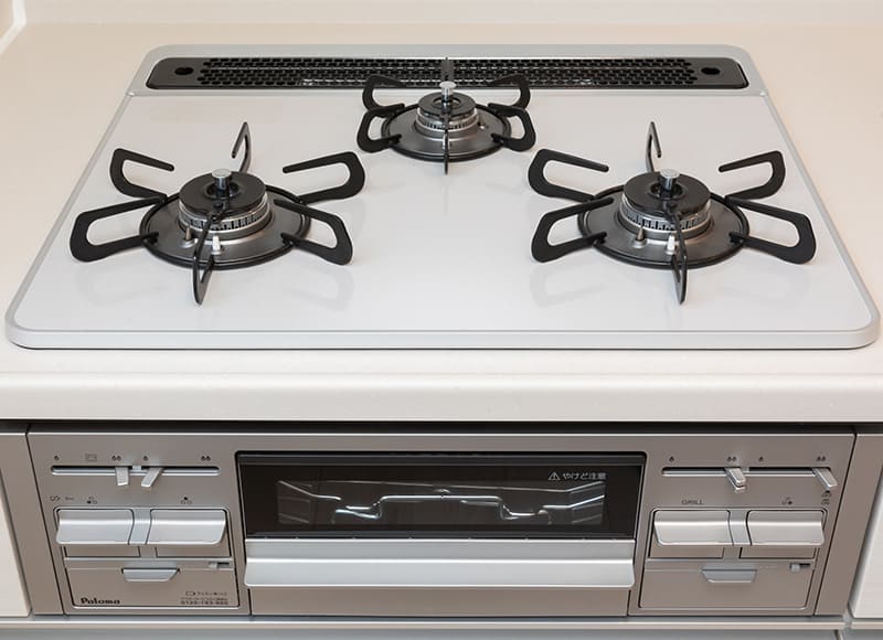 ガラストップコンロ