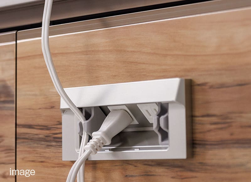 キッチン側コンセント