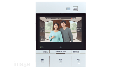 カラーTVモニター付インターホン