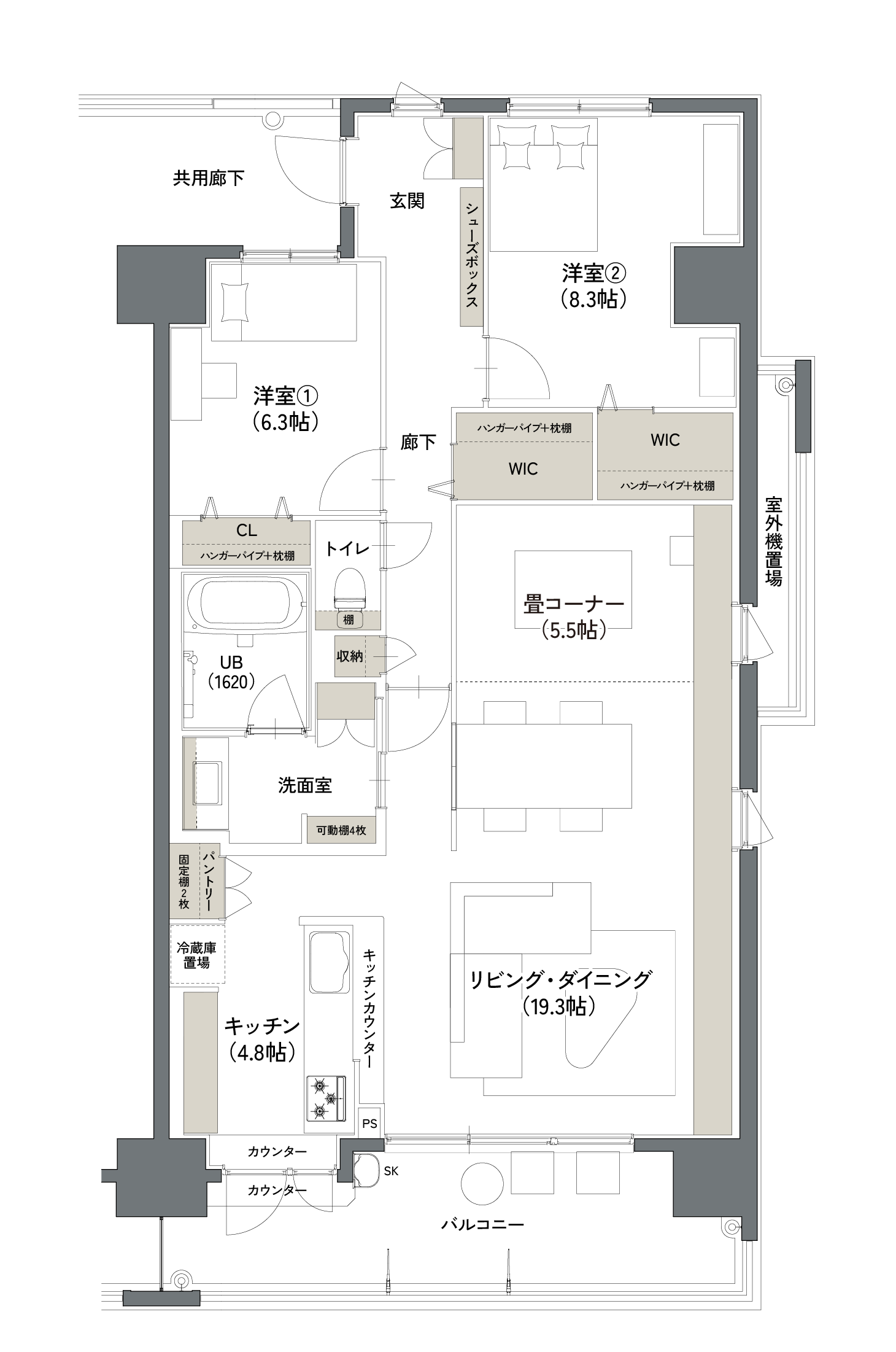 オーダーメイドプラン間取り