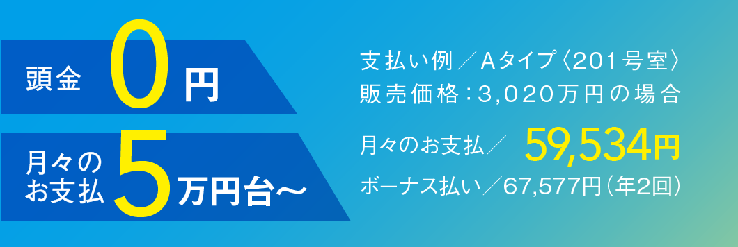 Aタイプ支払い例
