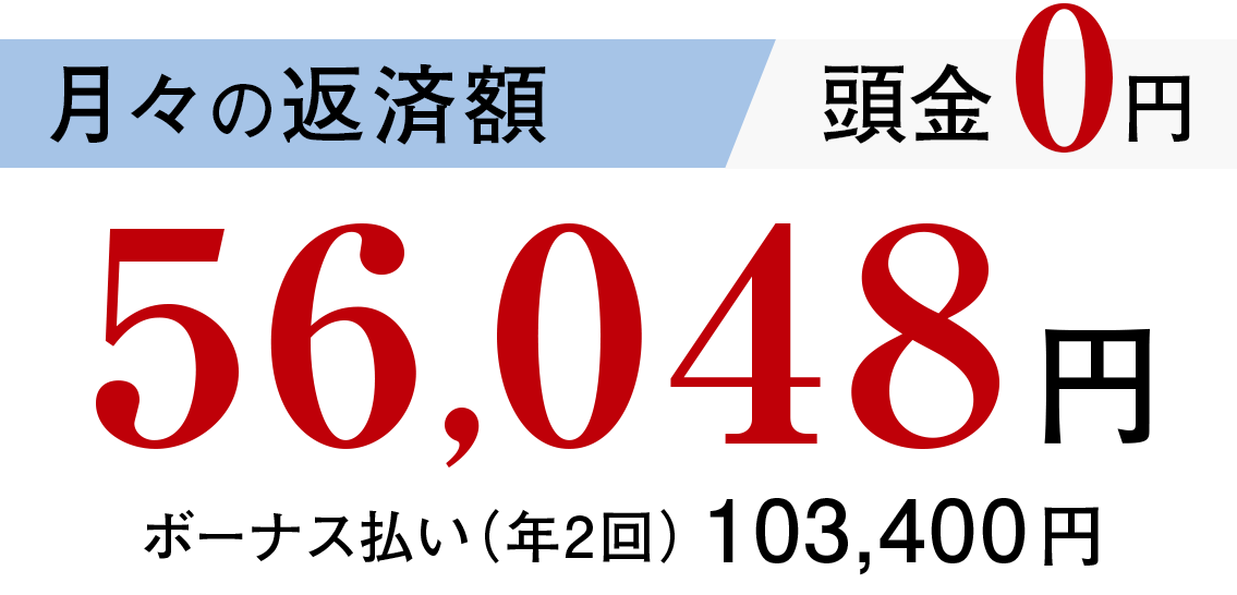 Bタイプ支払い例