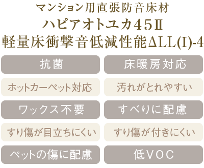 防音フローリング