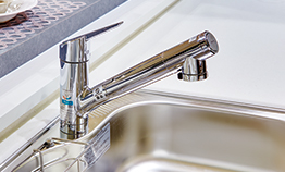 浄水器一体型ハンドシャワー水栓