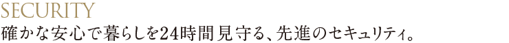 セキュリティ